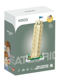 Koco Stavebnice mini Věž v Pise 548 ks